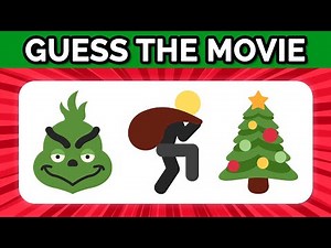 Guess The CHRISTMAS Movie by Emojis...! 🎄🎬