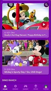 DisneyNOW Disney Junior app overview