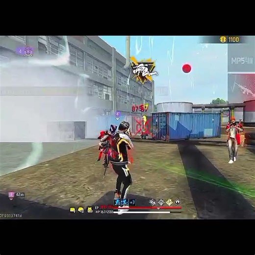 Prime Evo MP5☠️🗿 #shortsfeed #freefire #nstwinsff #FFRTG2026 #freefirexjujutsukaisen