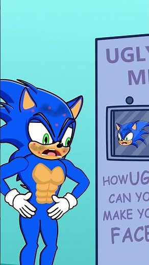 Sonic’s Ultimate Ugly Face Meter: A Funny Animation Meme! 😂💥