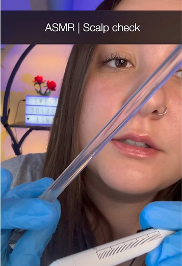 ASMR | Scalp check | last week was a real-person scalp check, this week, it’s on you #asmr #asmrpersonalattention #asmrroleplay #asmrscalpcheck #asmrhair