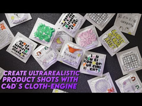 Create Ultra Realistic Products with the Cloth-Engine in Cinema 4D 2023.2