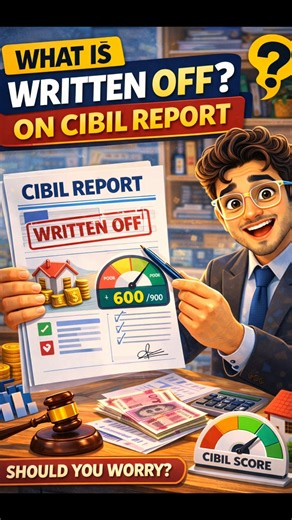 Written Off Loan in CIBIL Report 😱 What It Means?