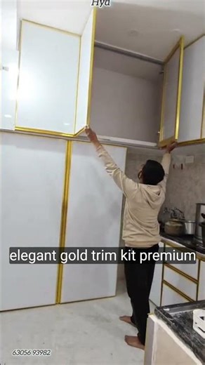 Aluminium modular Kitchen cabinet work in Hyderabad #6305693982 #shorts