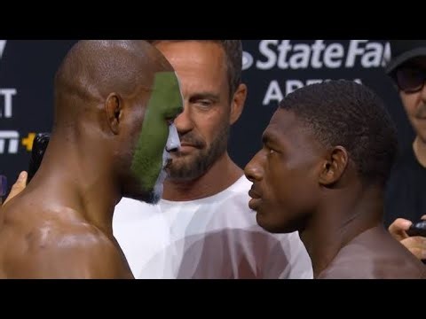 UFC on ESPN 69 video: Kamaru Usman vs. Joaquin Buckley intense final faceoff lingers
