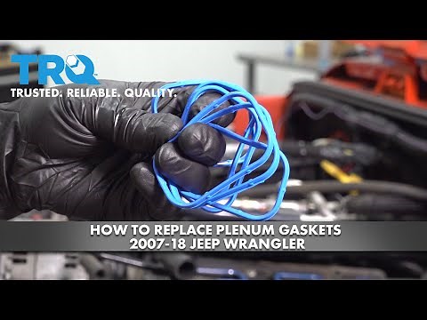 How to Replace Plenum Gaskets 2007-18 Jeep Wrangler