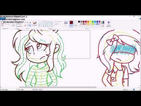 Wallflower Blush and Jenny Song speedpaint