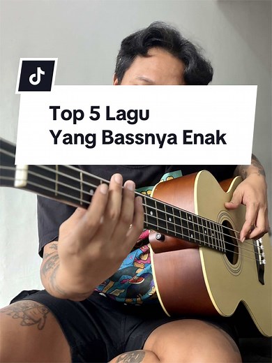 Top 5 Lagu yang Bassnya Enak untuk Gitar Akustik