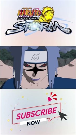 Naruto (One Tail) & Sasuke (Curse Mark) | All Ultimate Jutsus | Naruto Storm | 4K 60FPS #Shorts