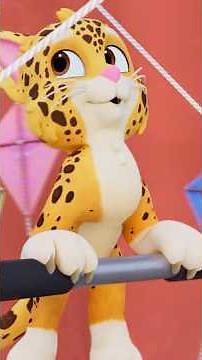 baby jaguar flies in the skies! #shorts