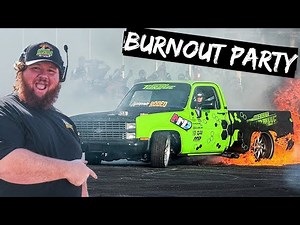 We had a Mini Burnout Party Livestream