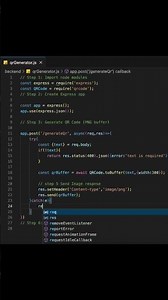Generate qrcode under 60 seconds in Node Js
