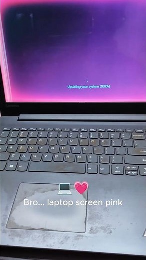 Laptop Screen Pink Shade Fix! 🛠️✨ #Shorts #TechRepair laptop screen replacement