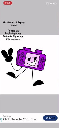 Speedpaint of Replay device fanart :]]