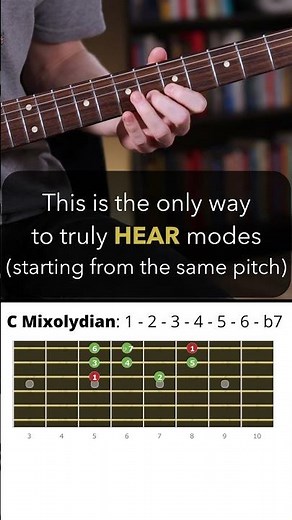 This Method Finally Let’s You HEAR Modes (Pitch Axis Theory)