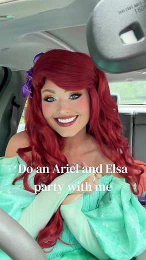 Ariel and Elsa princess party ideas for Disney princess entertainers