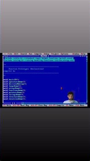 Header Files in C Explained in 50 Seconds 🔥 | #cprogramming #shorts