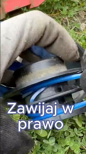 Jak nawinąć żyłkę w kosie spalinowej?