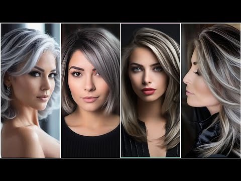 How To: Ash Gray Highlights / Silver smoke highlights / Silver Highlight on dark hair 2024