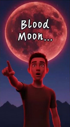 Why the Moon Turns Red During a Lunar Eclipse 🌕🔴