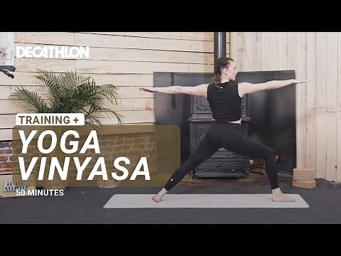 SÉANCE - 50 minutes de Yoga Vinyasa pour apprendre à gérer son stress ! 🧘 I Decathlon