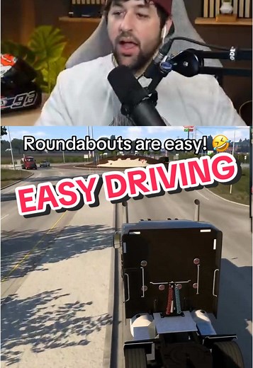 Master Easy Roundabouts in American Truck Simulator