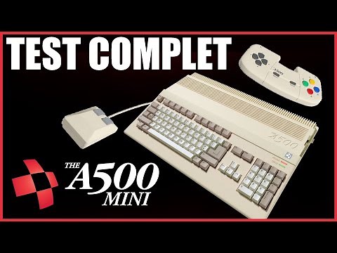 TEST COMPLET DE L' A500 MINI / AMIGA 500 MINI / RETRO GAMES - FR