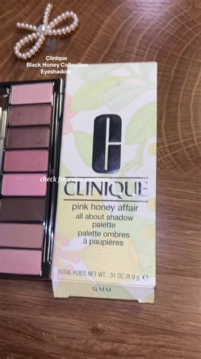 Clinique Black Honey Collection Eyeshadow Palette #cliniquesuperbrandday #clinique #matureskinmakeup