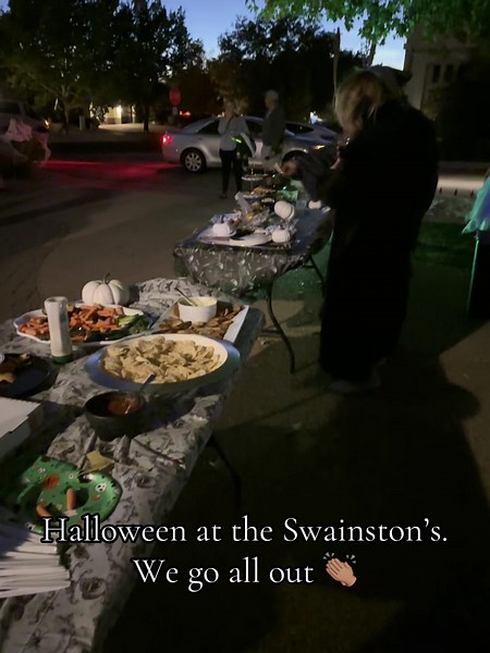 Halloween Celebrations at the Swainston’s Family Party