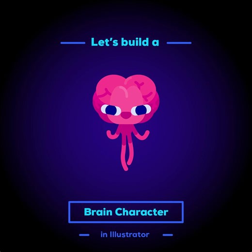 Here's a quick tutorial on how to illustrate a brain character from one of our previous videos. And yes, this is basically a brain teaching other brains how to draw themselves ✍️🧠 | Kurzgesagt
