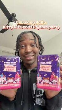Unboxing the Hello Kitty & friends pajama party blind boxes 😮 #hellokitty #sanrio #blindbox