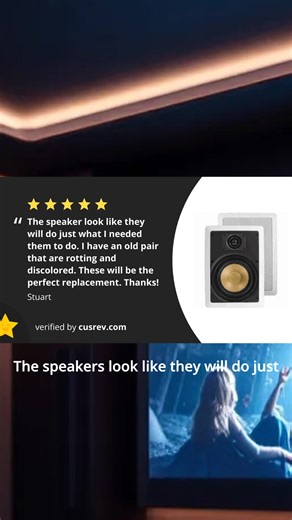 ⭐️ CUSTOMER REVIEW: "Arrived in perfect condition. No installation glitches." Ready to get the discount home theater you deserve? | Inwallstore.com