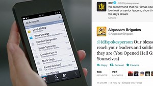 TechRap: New Blackberry phones & Israel-Palestine Twitter war