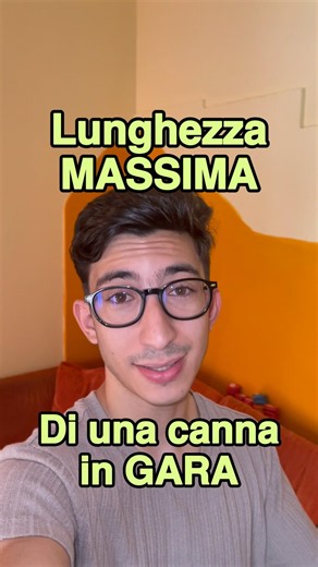 La lunghezza massima di una canna in una GARA📏