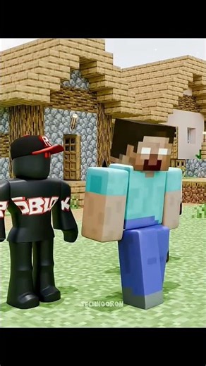 herobrine team versus roblox team