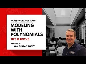9 Minutes to Learn Modeling with Polynomial Functions with Examples | Algebra 1 2