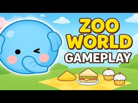 Zoo World Gameplay – Adorable Animal Merge Puzzle Game (Android/iOS)