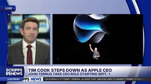 Apple CEO Tim Cook to step down