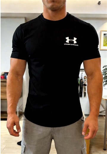 Truly filled with comfort and practicality! Changing clothes multiple times won't be a loss! #underarmour #tshirts #tshirt #mensfashion #sports