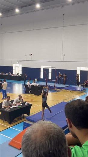Vault routine Gymnastics 3 rd place