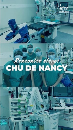 Visite d’un bloc opératoire avec EFM