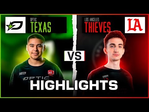 OpTic Texas vs LA Thieves HIGHLIGHTS | CDL Champs 2024 | Winners Round 2