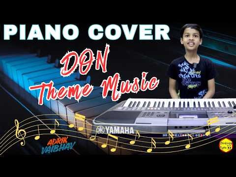 Don (1978) Theme Music Piano Cover | Bollywood Classic Instrumental | Adrik Vaibhav | Blinkingg Eyes