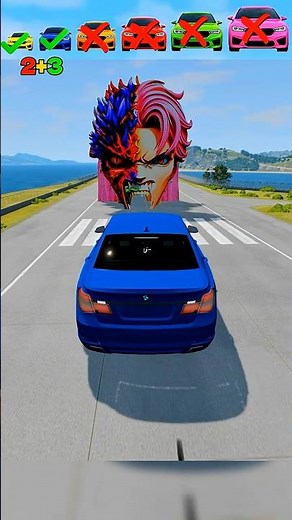 🚗 Bigg Car & Small Car Vs Big Face & Small Face 🚨💥