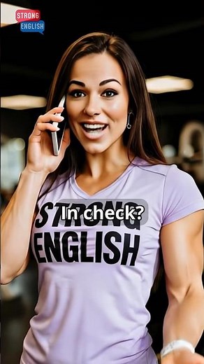 In Check Meaning and Example | Phrases for Everyday English #learnenglish