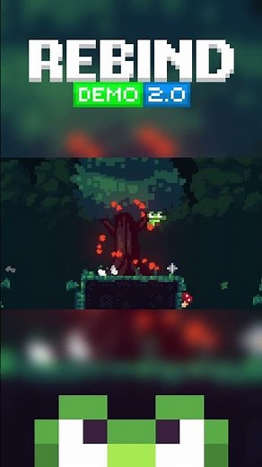 Rebind Demo 2.0 is OUT NOW 🐸 #indiegame #gamedev #gaming