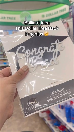 Dollar Tree diy idea for graduation #diy #viral #dollartree #shortsvideo #