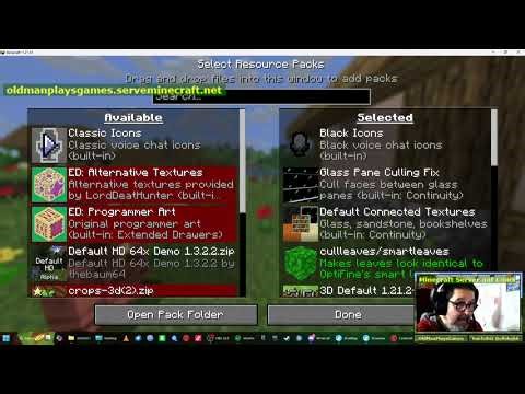 Installation des Modrinth - Profiles für unseren Server