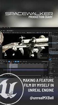 Day 3 - Building SPACEWALKER – A Feature Film in UE5 #makeamoviewithme