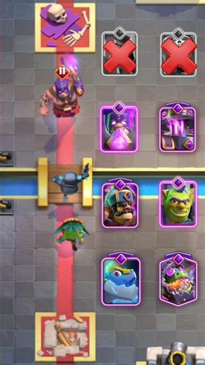 Evolution VS MINI PEKKA & DART GOBLIN ❌✅